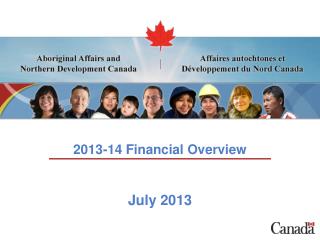 2013-14 Financial Overview July 2013