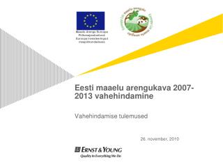Eesti maaelu arengukava 2007-2013 vahehindamine