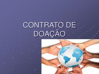 CONTRATO DE DOAÇÃO