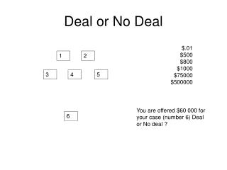 Deal or No Deal