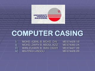 COMPUTER CASING