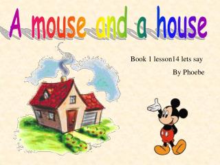 A mouse and a house