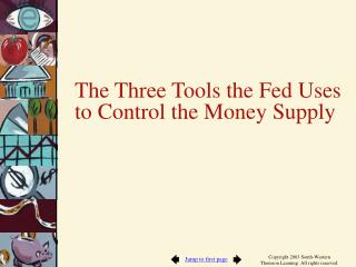 The Three Tools the Fed Uses to Control the Money Supply