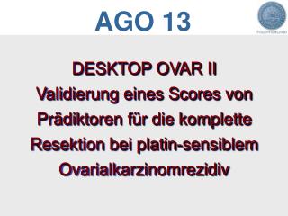 AGO 13