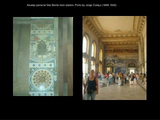 Azulejo panel at São Bento train station, Porto by Jorge Colaço (1868-1942)