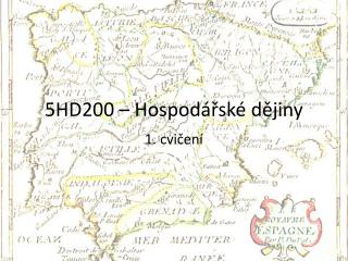 5HD200 – Hospodářské dějiny