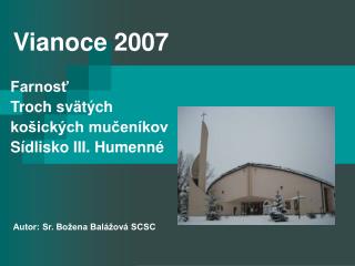 Vianoce 2007