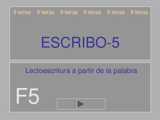 ESCRIBO-5