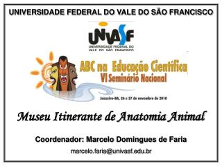 UNIVERSIDADE FEDERAL DO VALE DO SÃO FRANCISCO