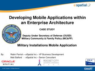 Developing Mobile Applications within an Enterprise Architecture