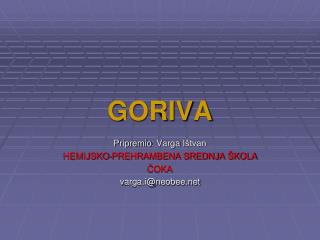 GORIVA