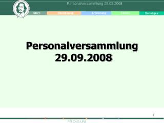 Personalversammlung 29.09.2008