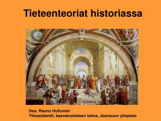 Tieteenteoriat historiassa