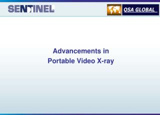 Advancements in Portable Video X-ray