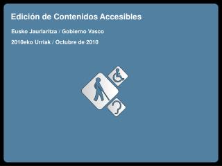 Edición de Contenidos Accesibles