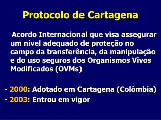 Protocolo de Cartagena
