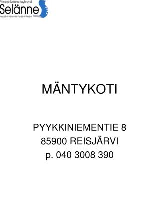 MÄNTYKOTI