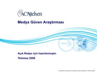 Medya Güven Araştırması