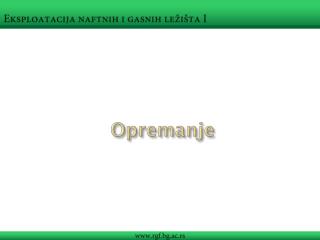 Opremanje