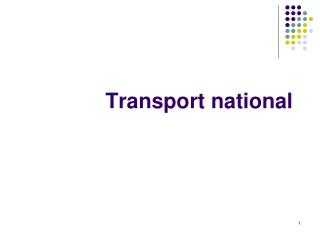 Transport national