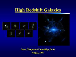 High Redshift Galaxies