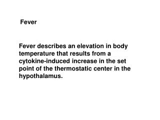 Fever