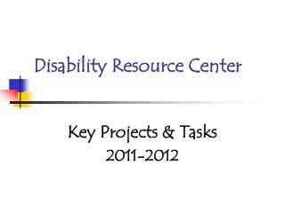 Disability Resource Center