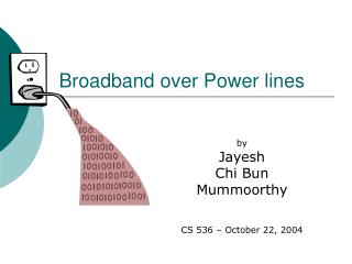 Broadband over Power lines