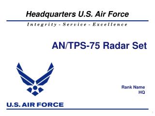 AN/TPS-75 Radar Set