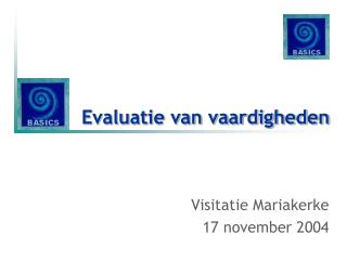 Evaluatie van vaardigheden