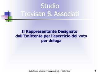 Studio Trevisan &amp; Associati