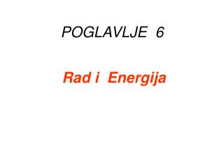 POGLAVLJE 6