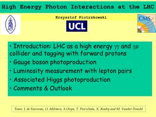 High Energy Photon Interactions at the LHC
