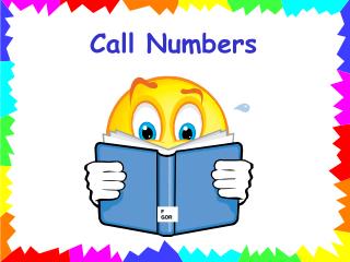 Call Numbers