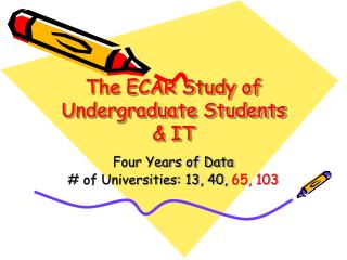 The ECAR Study of Undergraduate Students &amp; IT