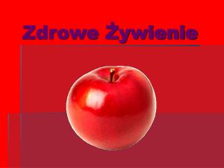 Zdrowe Żywienie