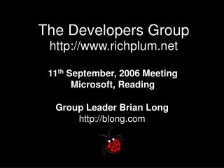 The Developers Group richplum