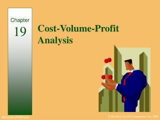 Cost-Volume-Profit Analysis