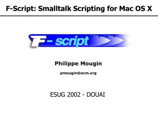 ESUG 2002 - DOUAI