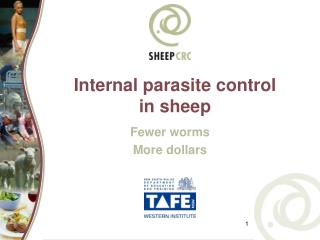 Internal parasite control in sheep