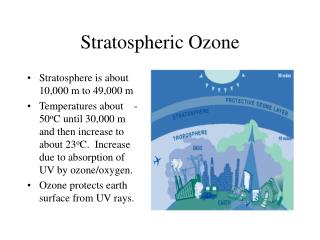 Stratospheric Ozone