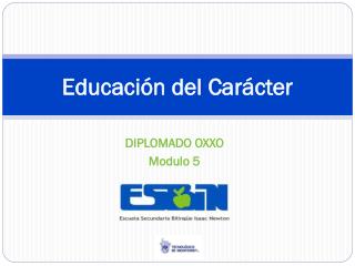 Educación del Carácter