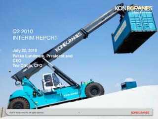 Q2 2010 interim report