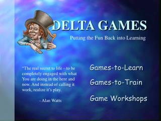 DELTA GAMES