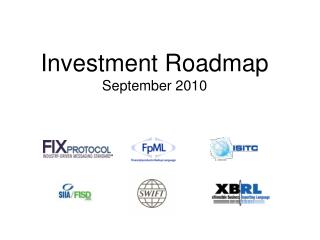 Investment Roadmap September 2010