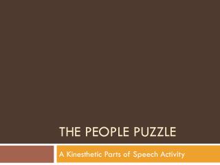 The People puzzle