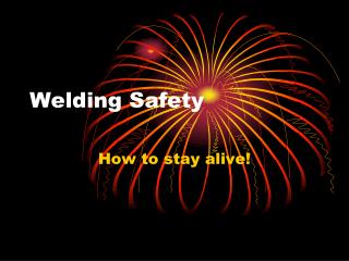 Welding Safety