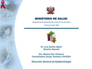 MINISTERIO DE SALUD