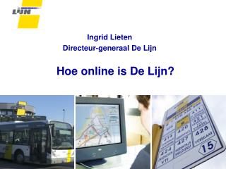 Hoe online is De Lijn?