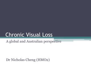 Chronic Visual Loss